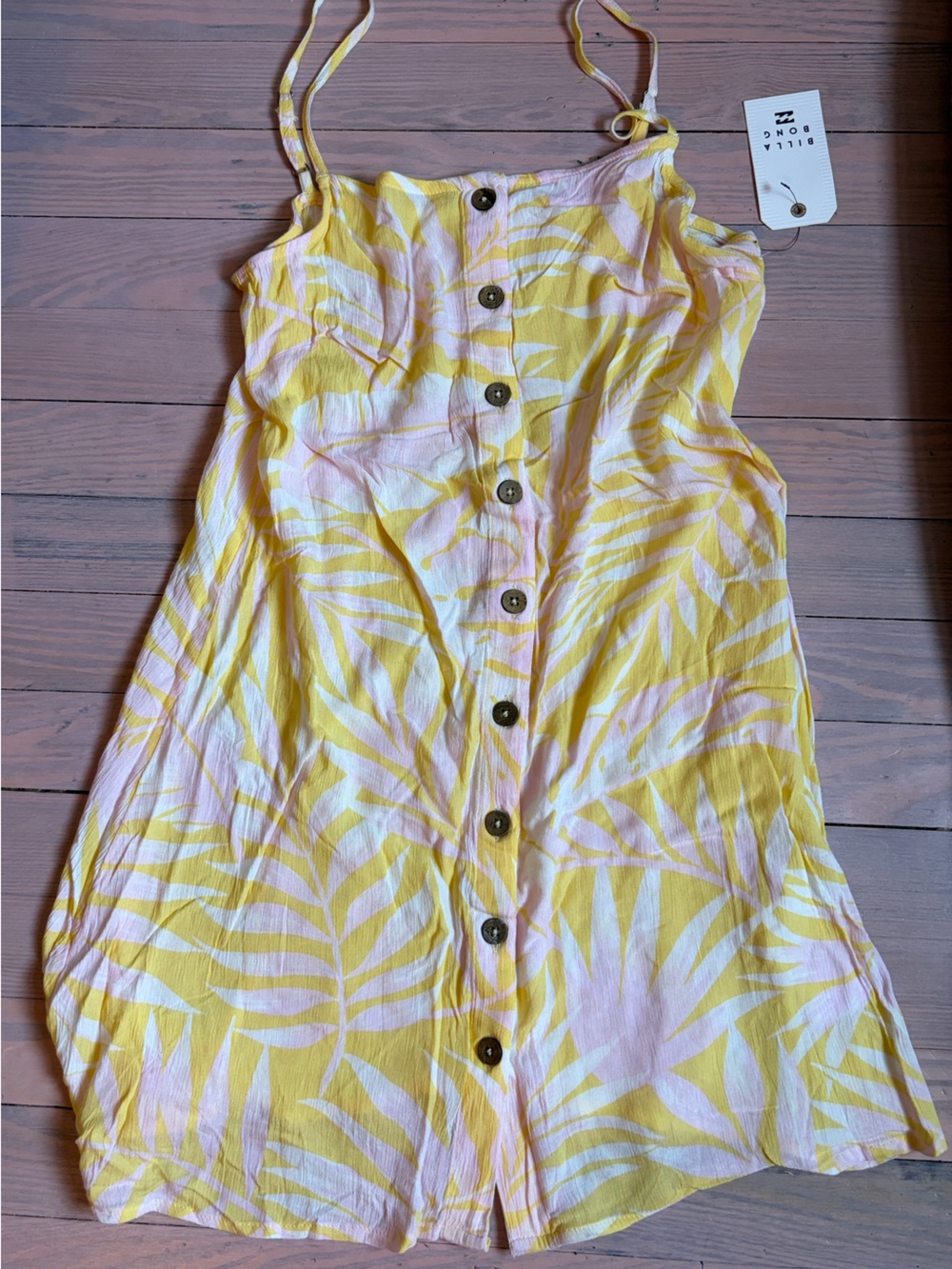 Billabong Morning Light gauzy sundress medium